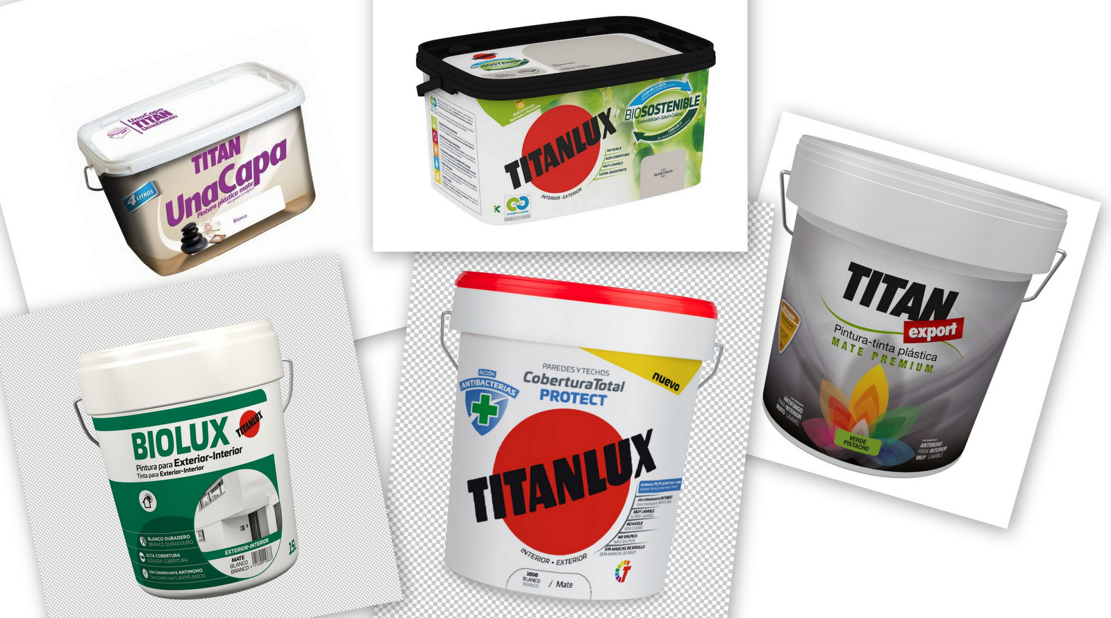 Linea pinturas plasticas
